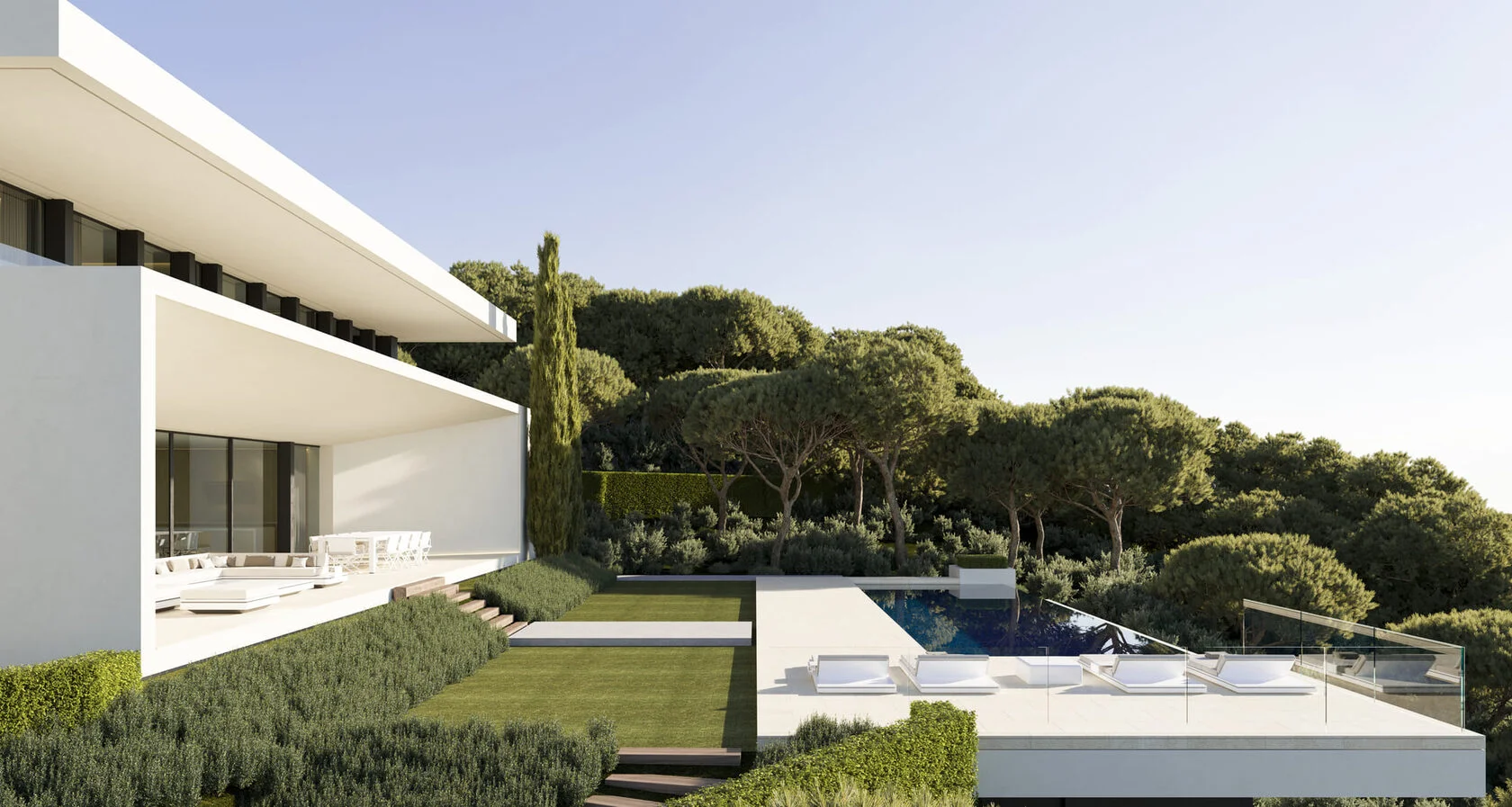 Villa Pine Crest – Modern Luxury with Panoramic Sea Views